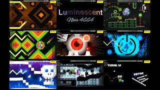 Just 9 Easy Demons  Some Coins All Levels amp Music In The Description Geometry Dash 2204 [upl. by Root]