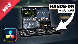 MICRO COLOR PANEL Hands On Review  Blackmagic DaVinci Resolve 19 iPad Pro NAB Show 2024 [upl. by Helbonnah452]