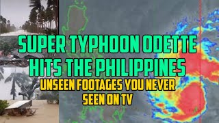 SUPER TYPHOON ODETTE HITS PHILIPPINES  UNSEEN FOOTAGES YOU NEVER SEEN ON TV  TYPHOON ODETTE [upl. by Alphonsine813]