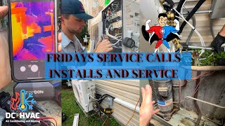 Fujitsu Condenser Swap StaRite Pool Heater Repair And Two NoCooling Calls [upl. by Compte351]