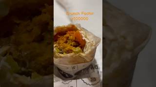 ASMR crunch Falafel wrap [upl. by Venezia256]