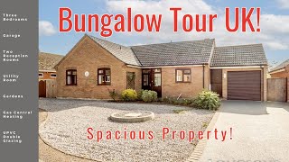 BUNGALOW TOUR UK Spacious Property For Sale £325000 Swaffham Norfolk Longsons Estate Agents [upl. by Modla]