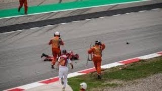 incidente bagnaia  bagnaia crash  incidente bagnaia oggi  pecco crash  pecco bagnaia incidente [upl. by Fawnia]