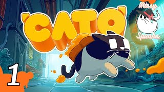 Cato Buttered Cat  Part 1  Just Started And I Found A Secret Room  100 Lets Play [upl. by Keir]