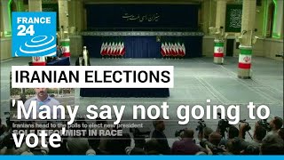 Theyre worried their vote wont make a difference Iran heads to the polls • FRANCE 24 [upl. by Gwyn]