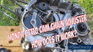 Honda CT 110 Trail Cam Chain Tensioner  Everything You Need To Know [upl. by Sherilyn]