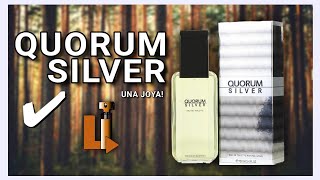 📍QUORUM SILVER 🐺  Perfume 🌲AMADERADO MUY MASCULINO 🪵 [upl. by Ettena348]