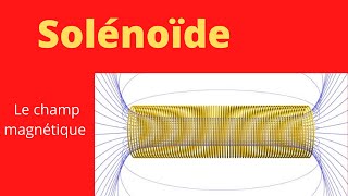 Le champ magnétique à l’intérieur d’un solénoïde [upl. by Sayette]