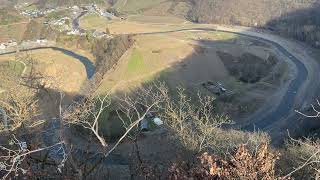 030324 Langfigtal Laach und Mayschoß gesehen vom Kreuz Teufelsley Update Ahr Flutkatastrophe [upl. by Osnohpla]