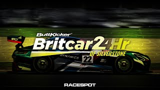 ButtKicker Britcar 24hrs of Silverstone  Part 4  Hours 1924 [upl. by Aenneea]