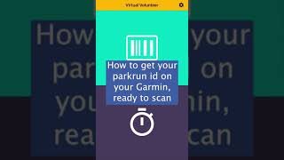 How to upload your parkrun barcode to your Garmin to scan [upl. by Ecyt]