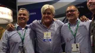 SEMA 2015 Jay Leno Chooses BASF Glasurit Finishes For His Garage [upl. by Wileen398]