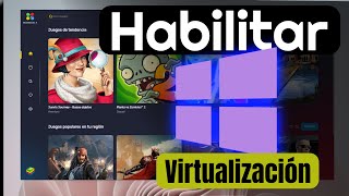 3 Pasos Activar la virtualización VT en Windows 11 Habilitar la Virtualización en mi PC 2022 [upl. by Tebazile613]