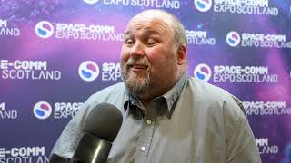 SpaceComm Expo Scotland Interview with Derek Harris Business Ops Manager Skyrora [upl. by Dell132]