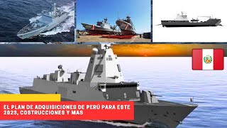 El plan de adquisiciones de Perú para este 2023  construcciones y más… peru [upl. by Earased]