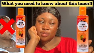 SHOCKING Skin doctor face toner review  is it worth it  Vivian alpha [upl. by Reagen]