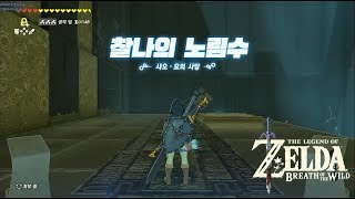 젤다 야생의 숨결 ZELDA Breath of the Wild 55 찰나의 노림수  샤오 요의 사당 SHAE LOYA SHRINE [upl. by Amadis164]