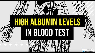 Reasons of high albumin levels in blood test [upl. by Caresse]