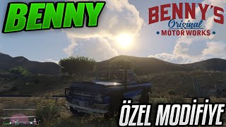 GTA Online Özel modifiye Benny Modifiyeleri ne işe yarıyor Reyiz arabaya aşık oldu [upl. by Neliak963]