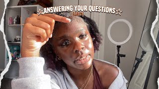 Answering your questions college graduating thrifting etc ⋆ ˚｡⋆୨୧˚ [upl. by Enaasiali268]