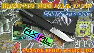 NEW RELEASE Axial Shift 30 MADE IN THE USA Auto OTF  Unboxing Review Link amp Discount Code [upl. by Edmon]