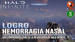 Localización de la Mejor Vista de Halo Infinite  Logro Hemorragia nasal Nosebleed [upl. by Notnef]