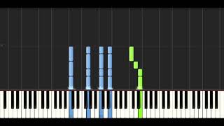 I Follow Rivers Lykke Li La Vie dAdèleLa Vida de Adele Piano Tutorial [upl. by Hsirt]