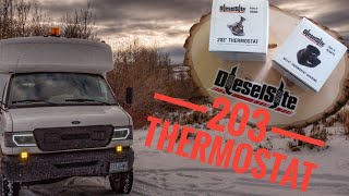 Dieselsite 203 Thermostat  73 powerstroke [upl. by Becca]