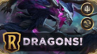 ELDER DRAGONs DRAGONS  Legends of Runeterra Deck [upl. by Marlea]