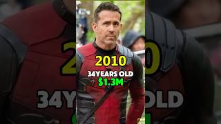 Ryan Reynolds networth Over the Years💰ryanreynolds [upl. by Izaak]