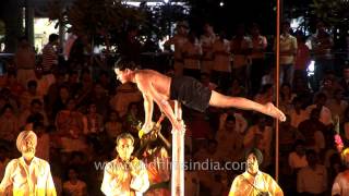 Mallakhamb  Traditional Indian sport [upl. by Nnayllehs]