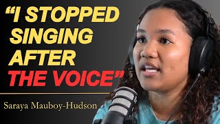 Auditioning For The Voice Dealing With Hate amp Advice For Singers  Saraya MauboyHudson [upl. by Elden]