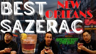 Best Sazerac Cocktail in New Orleans  A Curiosity Public Adventure [upl. by Cusack]