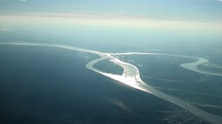 Flying Over Amazon River Into Amazon Jungle and Iquitos Peru With Amazon FactsFigures [upl. by Salta965]