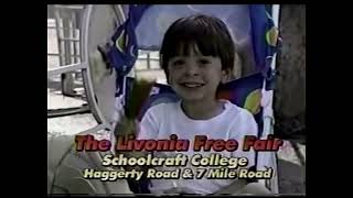 1999 Detroit Commercial The Livonia Free Fair Schoolcraft College [upl. by Ayouqat]