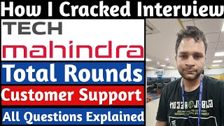 How I Cracked Tech Mahindra Interview 2024  Tech Mahindra Interview Question And Answer😍 [upl. by Einatsed]