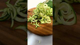 Zucchini Salad for lunch cooking lunchideas easyrecipe easylunch easylife [upl. by Eimat738]