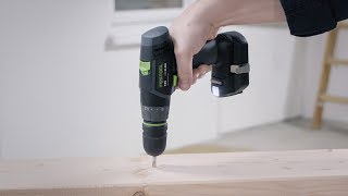 Perceusesvisseuses sans fil CXS TXS  Festool [upl. by Atteras320]