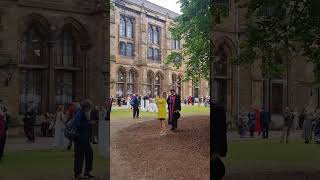 University of Glasgow Lone Piper Graduation Day [upl. by Danialah]