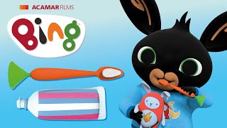 The Toothbrushing song 🎵  Bing Music amp Songs  Bing English [upl. by Haibot108]