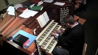 Improvisation on quotVeni creator spiritusquot James Kennerley organist [upl. by Onej299]