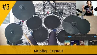 AnnasDrums  Melodics drums lesson 3 [upl. by Magdalene]