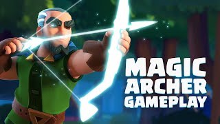 Clash Royale Magic Archer Gameplay Reveal New Legendary Card [upl. by Shiff273]