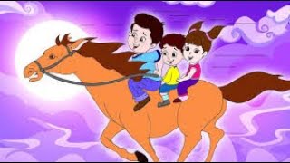 Lakdi ki kathi  Popular Hindi Children Songs  Animated Songs [upl. by Arehc]