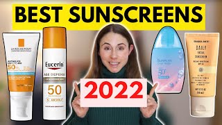 THE BEST SUNSCREENS OF 2022 🏆 Dermatologist DrDrayzday [upl. by Follmer]