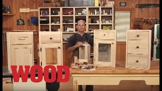 How to Easily Make Doors and Drawers  WOOD magazine [upl. by Yenot]