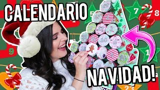 COMO HACER TU PROPIO CALENDARIO DE ADVIENTO PINTEREST Advent calendar DIY [upl. by Zandt]