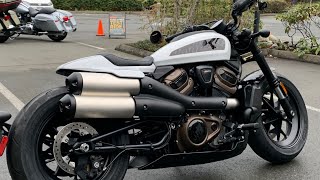 HarleyDavidson Sportster S Exhaust Sound 🙃 [upl. by Gairc]