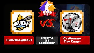 BeReddy 4  CS2 Championship  ШаЛеНа БдЖiЛкА vs Стабильно Тим Спирт  Div 3  Group B  Bo3 [upl. by Rengaw]