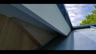 Cedar Shingle Siding Finishing Piece on Dormer Cheek Easy Way Trick of the Trade [upl. by Yantruoc]